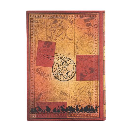 Agenda Paperblanks, 2025 Asterix e Obelix, 18 Mesi, orizzontale, Midi, 12,5 x 18 cm - 2