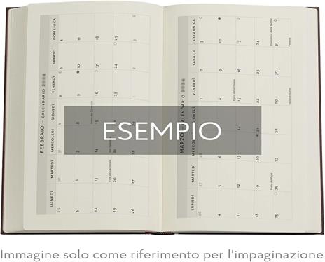 Agenda Paperblanks, 2025 Indaco Safavita, 12 Mesi, orizzontale, Mini, 9,5 x 14 cm - 5