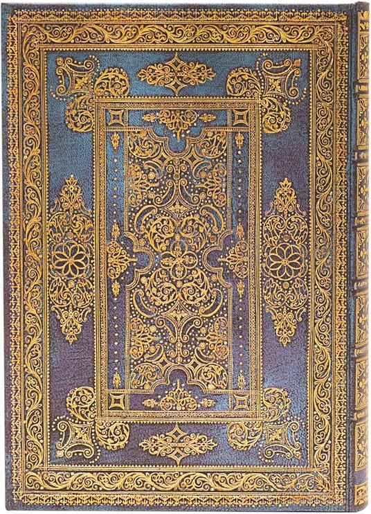 Agenda Paperblanks, 2025 Blu Lussuoso, 12 Mesi, Giornaliera, Midi, 12,5 x 18 cm - 3