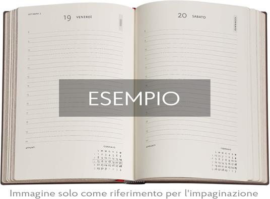 Agenda Paperblanks, 2025 Blu Lussuoso, 12 Mesi, Giornaliera, Midi, 12,5 x 18 cm - 4