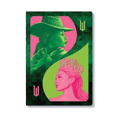 Pink Goes Good with Green (Wicked Collection) A4 Unlined Cahier - Paperblanks - cover