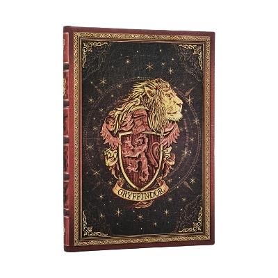 Gryffindor Journal (Harry Potter Collection) Midi Custom Unlined (Elastic Band Closure) - Paperblanks - cover