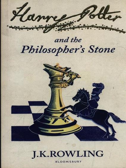 Harry Potter and the philosopher's stone - J. K. Rowling - copertina