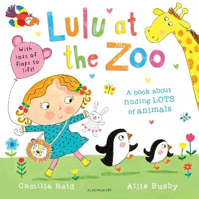 Lulu at the Zoo - Camilla Reid - cover