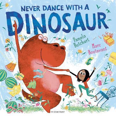 Never Dance With a Dinosaur - Pamela Butchart - cover