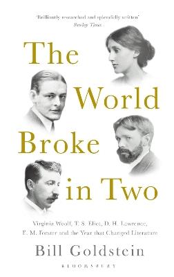 The World Broke in Two: Virginia Woolf, T. S. Eliot, D. H. Lawrence, E. M. Forster and the Year that Changed Literature - Bill Goldstein - cover