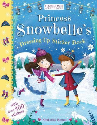 Princess Snowbelle's Dressing-Up Sticker Book - cover