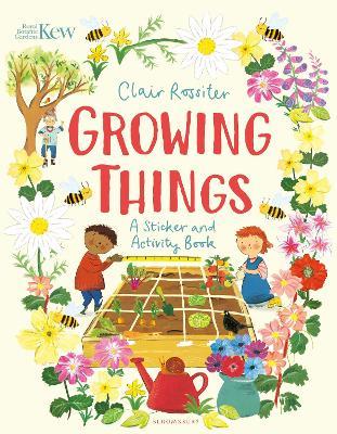 KEW: Growing Things: A Sticker and Activity Book - cover