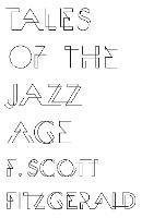 Tales of the Jazz Age - F. Scott Fitzgerald - cover