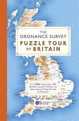 The Ordnance Survey Puzzle Tour of Britain: A Puzzle Journey Around Britain From Your Own Home! - Ordnance Survey,Gareth Moore - cover