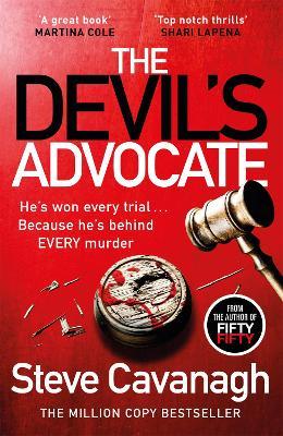 The Devil's Advocate: The Sunday Times Bestseller - Steve Cavanagh - cover