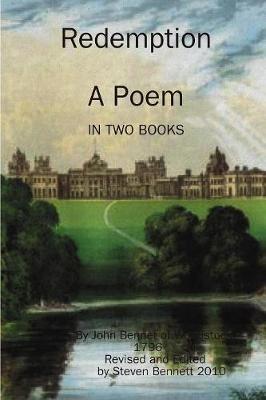 Redemption a Poem in Two Books - John Bennet - cover