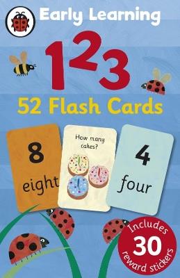 Ladybird Early Learning: 123 flash cards - Ladybird - cover