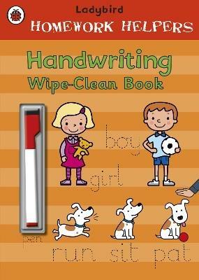 Ladybird Homework Helpers: Handwriting Wipe-Clean Book - cover