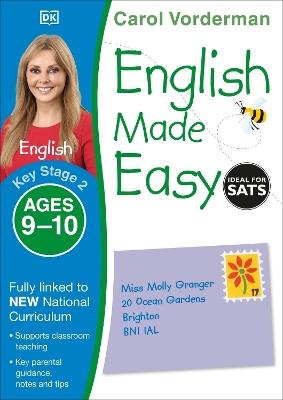 English Made Easy, Ages 9-10 (Key Stage 2): Supports the National Curriculum, English Exercise Book - Carol Vorderman - cover