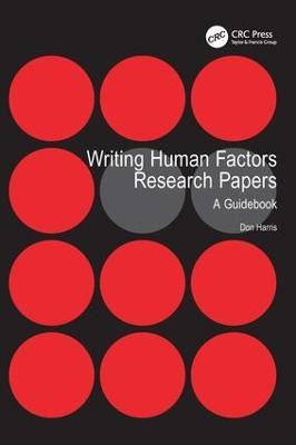 Writing Human Factors Research Papers: A Guidebook - Don Harris - cover