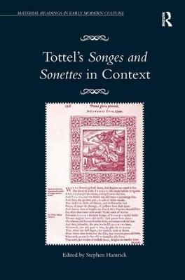 Tottel's Songes and Sonettes in Context - cover