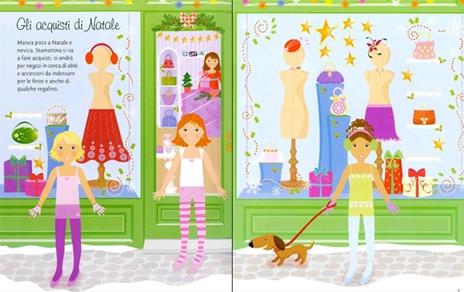 Vesto le bamboline per Natale. Ediz. illustrata - Leonie Pratt - 2