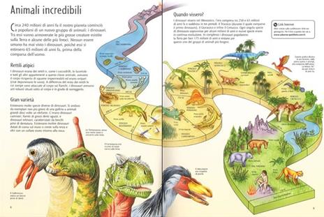 Il grande libro dei dinosauri. Ediz. illustrata - Susanna Davidson,Stephanie Turnbull,Rachel Firth - 4