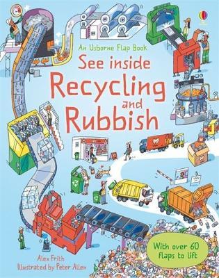 See Inside Recycling and Rubbish - Alex Frith - cover