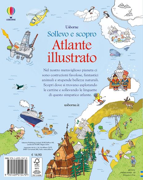 Atlante illustrato. Ediz. a colori. Con Carta geografica ripiegata - Alex Frith - 5