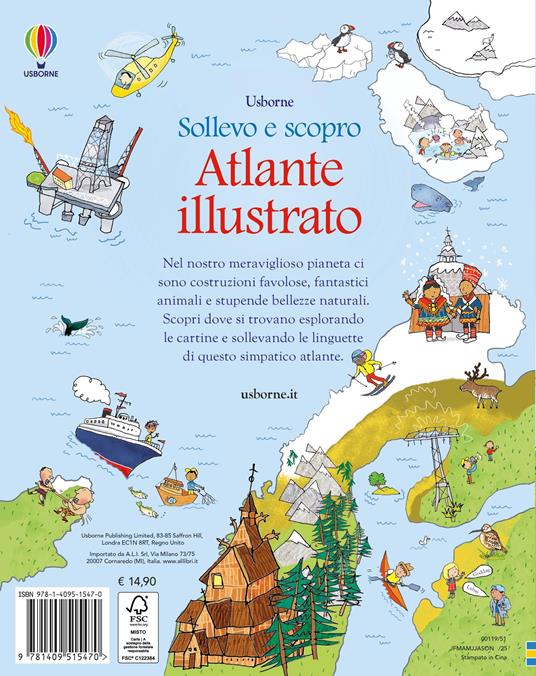 Atlante illustrato. Ediz. a colori. Con Carta geografica ripiegata - Alex Frith - 5