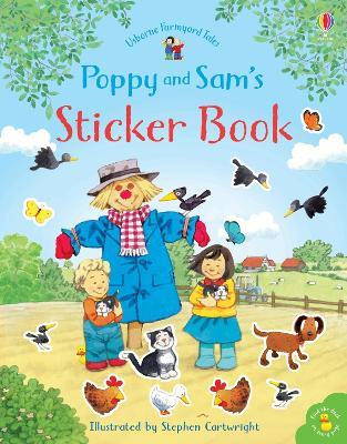 Poppy and Sam's Sticker Book - Heather Amery - cover