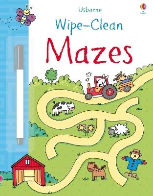 Wipe-Clean Mazes - Jessica Greenwell - cover