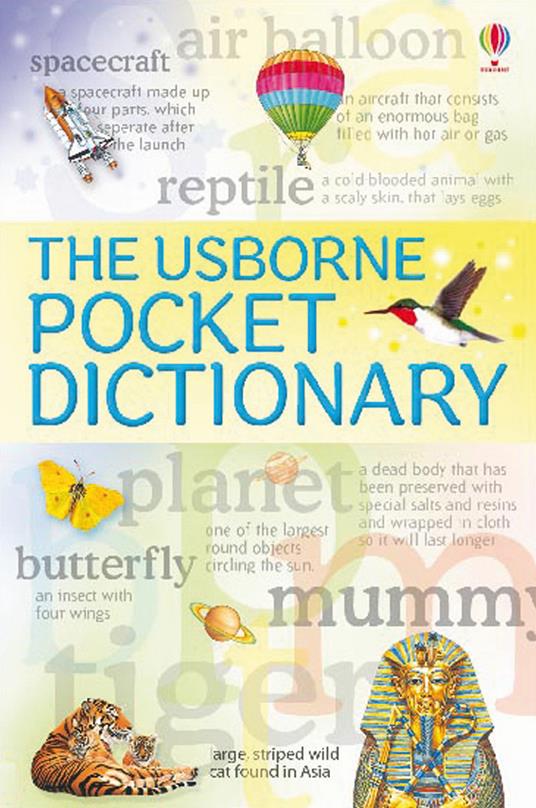 The Usborne pocket dictionary. Ediz. illustrata - copertina