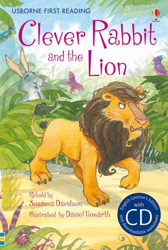 Clever Rabbit and the Lion. Con CD Audio - Susanna Davidson - copertina