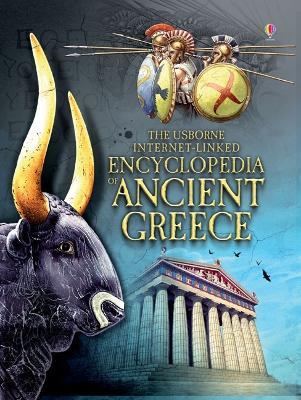 The Usborne encyclopedia of Ancient Greece - Jane Chisholm - copertina