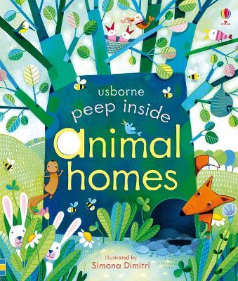 Peep Inside Animal Homes - Anna Milbourne - cover