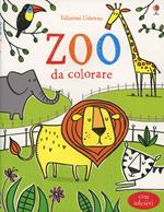 Zoo da colorare. Con adesivi. Ediz. illustrata