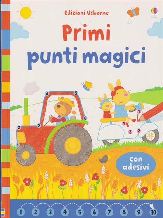 Primi punti magici. Con adesivi. Ediz. illustrata - Jessica Greenwell,Katrina Fearn - copertina