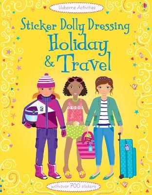 Sticker Dolly Dressing Holiday & Travel - Fiona Watt,Lucy Bowman - cover