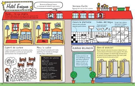 Giochi e passatempi per le vacanze. Con adesivi. Ediz. illustrata - James Maclaine,Lucy Bowman,Rebecca Gilpin - 2