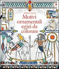 Motivi ornamentali egizi da colorare. Ediz. illustrata - Struan Reid,Lawrie Taylor - copertina