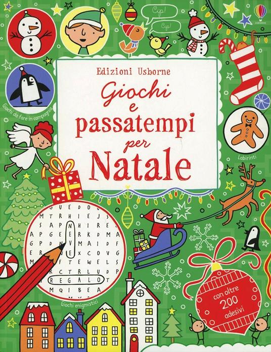 Giochi e passatempi per Natale. Ediz. illustrata - Fiona Watt - copertina