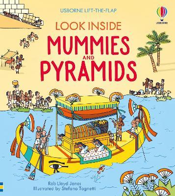 Look Inside Mummies & Pyramids - Rob Lloyd Jones - cover
