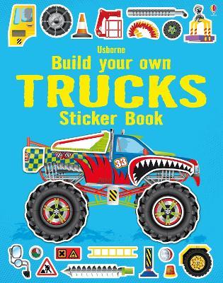 Build Your Own Trucks Sticker Book - Simon Tudhope - cover