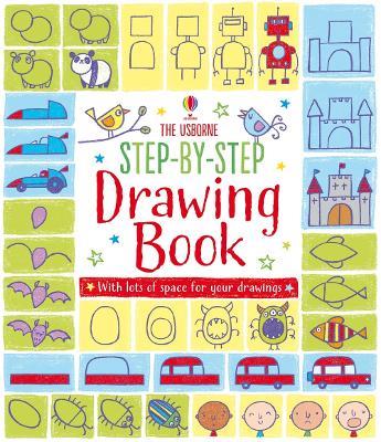 Step-by-step Drawing Book - Fiona Watt - cover