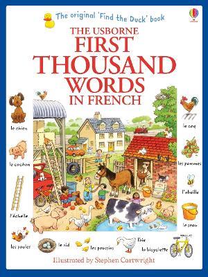 First Thousand Words in French - Heather Amery - cover