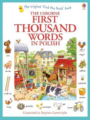 First Thousand Words in Polish - Heather Amery - cover