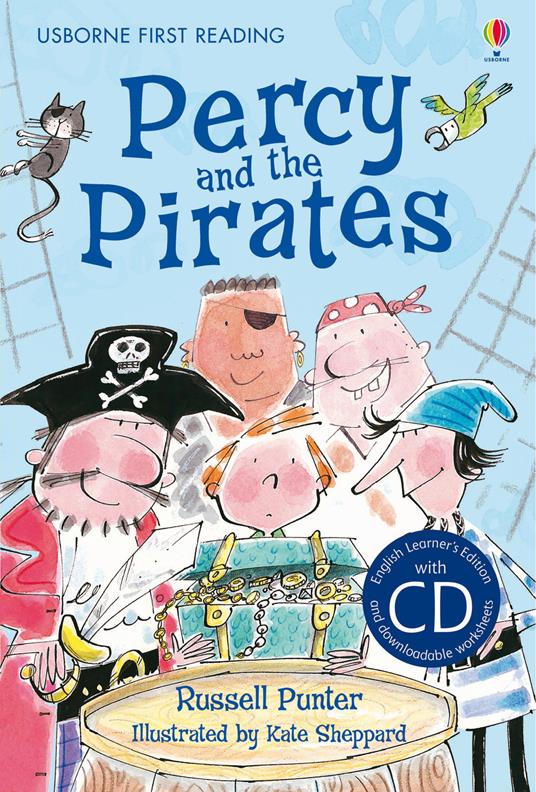 Percy and the pirates. Con CD Audio - Russell Punter - copertina