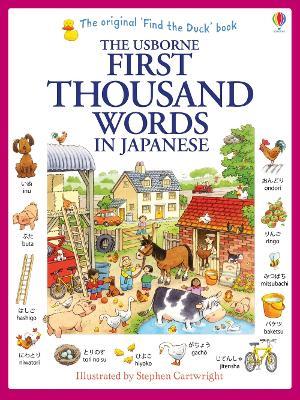 First Thousand Words in Japanese - Heather Amery - cover