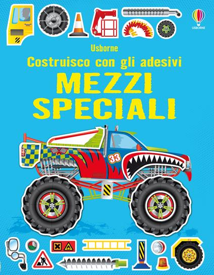 Mezzi speciali. Con adesivi. Ediz. illustrata - Simon Tudhope - copertina