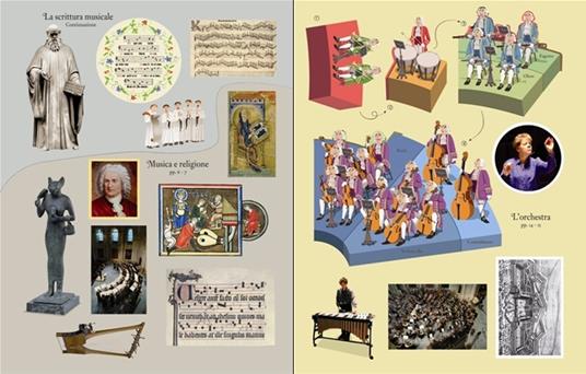 La musica classica. Libri con adesivi per informare. Ediz. illustrata -  Anthony Marks - Galia Bernstein - - Libro - Usborne - Libri stickers