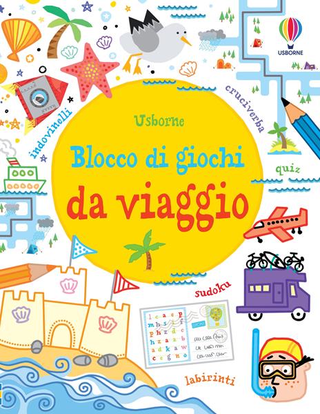 Blocco di giochi da viaggio. Ediz. illustrata - Simon Tudhope - copertina
