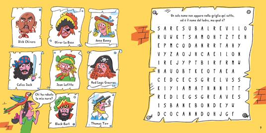 Pirati. Giochini enigmistici mini. Ediz. illustrata - Alex Frith,Peter Allen - 2