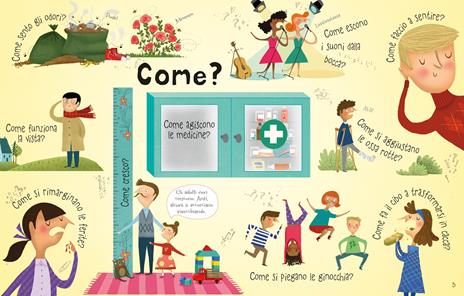 Il corpo umano. Il libro dei perché. Ediz. illustrata - Katie Daynes - 2